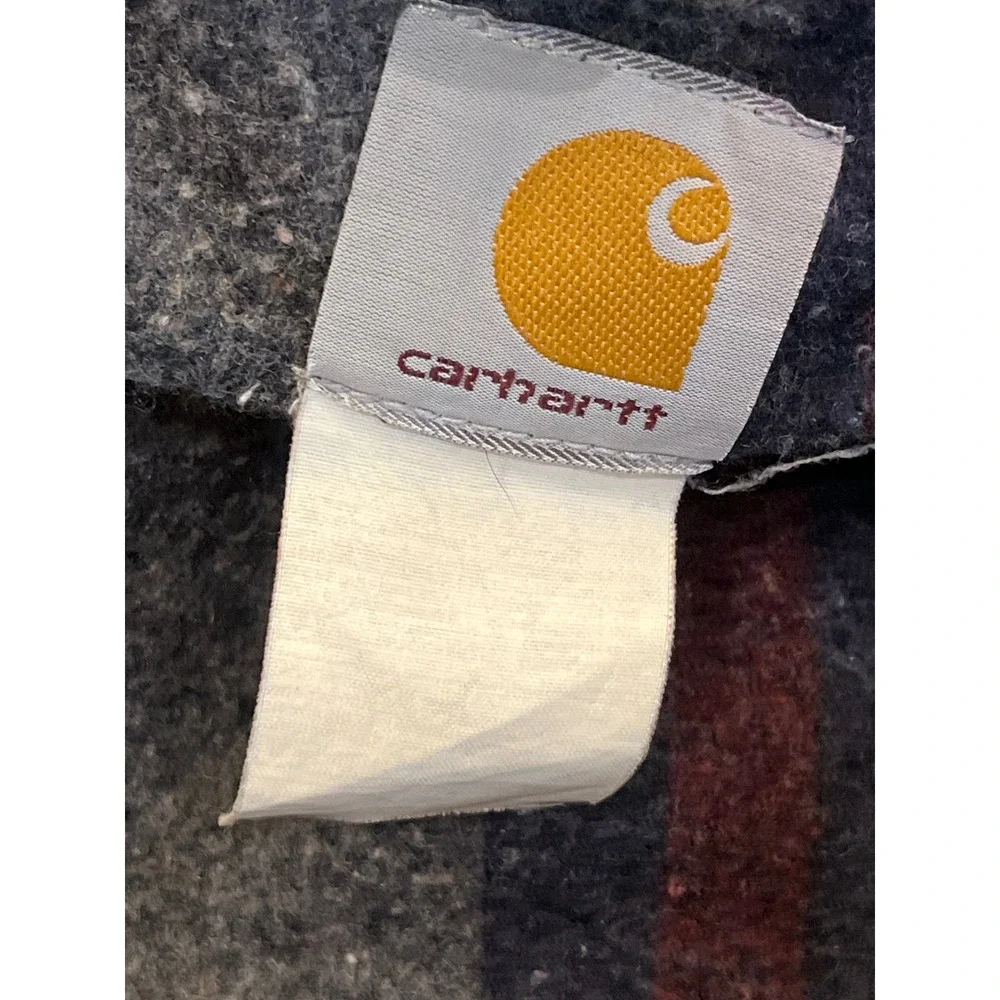 Carhartt Mens Duck Canvas Blanket Lined Chore Coat Jacket Tan Brown C01 BRN‎